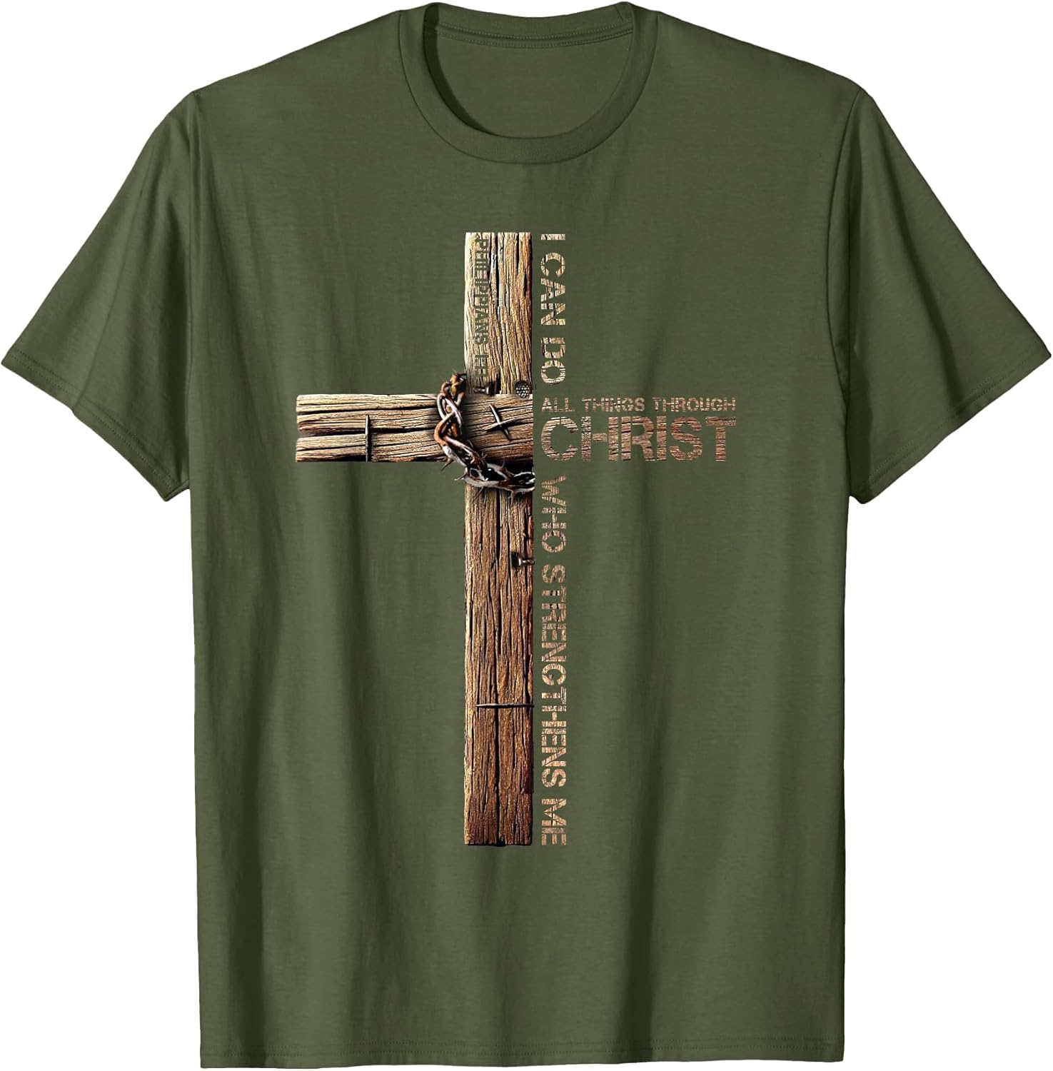 I Can Do All Things Through Christ, Cross Jesus Christian