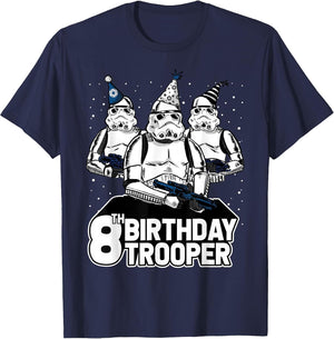 Star Wars Stormtrooper Party Hats Trio 8th Birthday Trooper