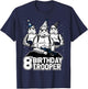 Star Wars Stormtrooper Party Hats Trio 8th Birthday Trooper