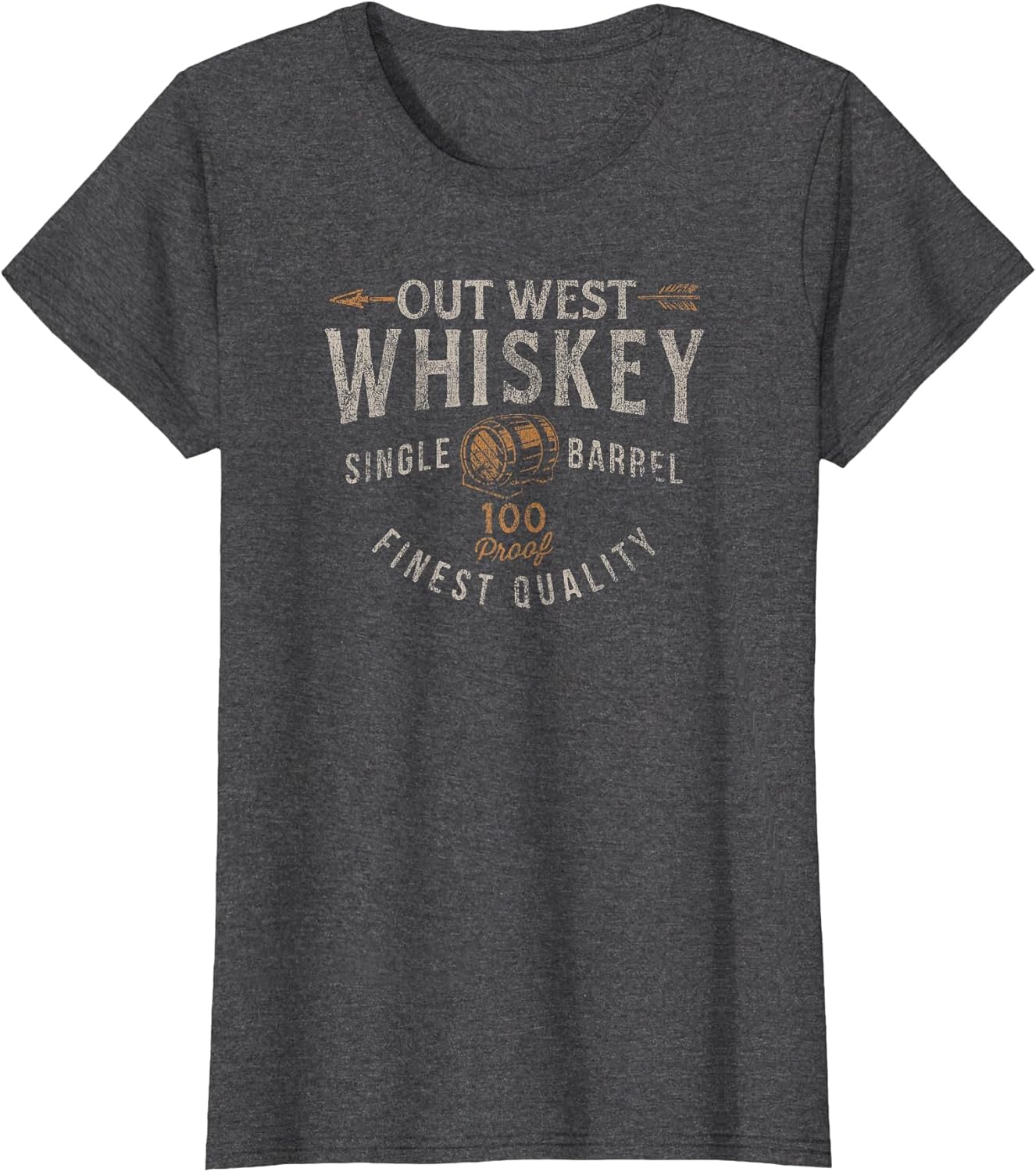 Trendy Out West Whiskey Single Barrel Label