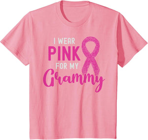I Wear Pink for My Grammy Pink Ribbon Breast Cancer