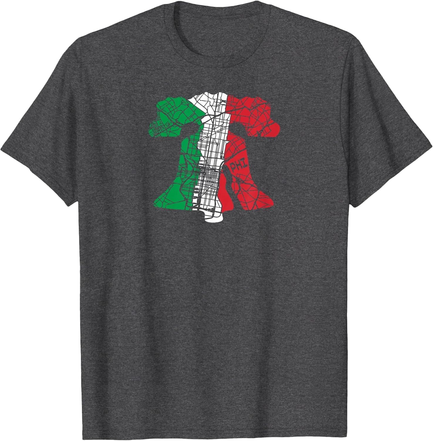 Philadelphia Little Italy Philly Liberty Bell Italian Flag