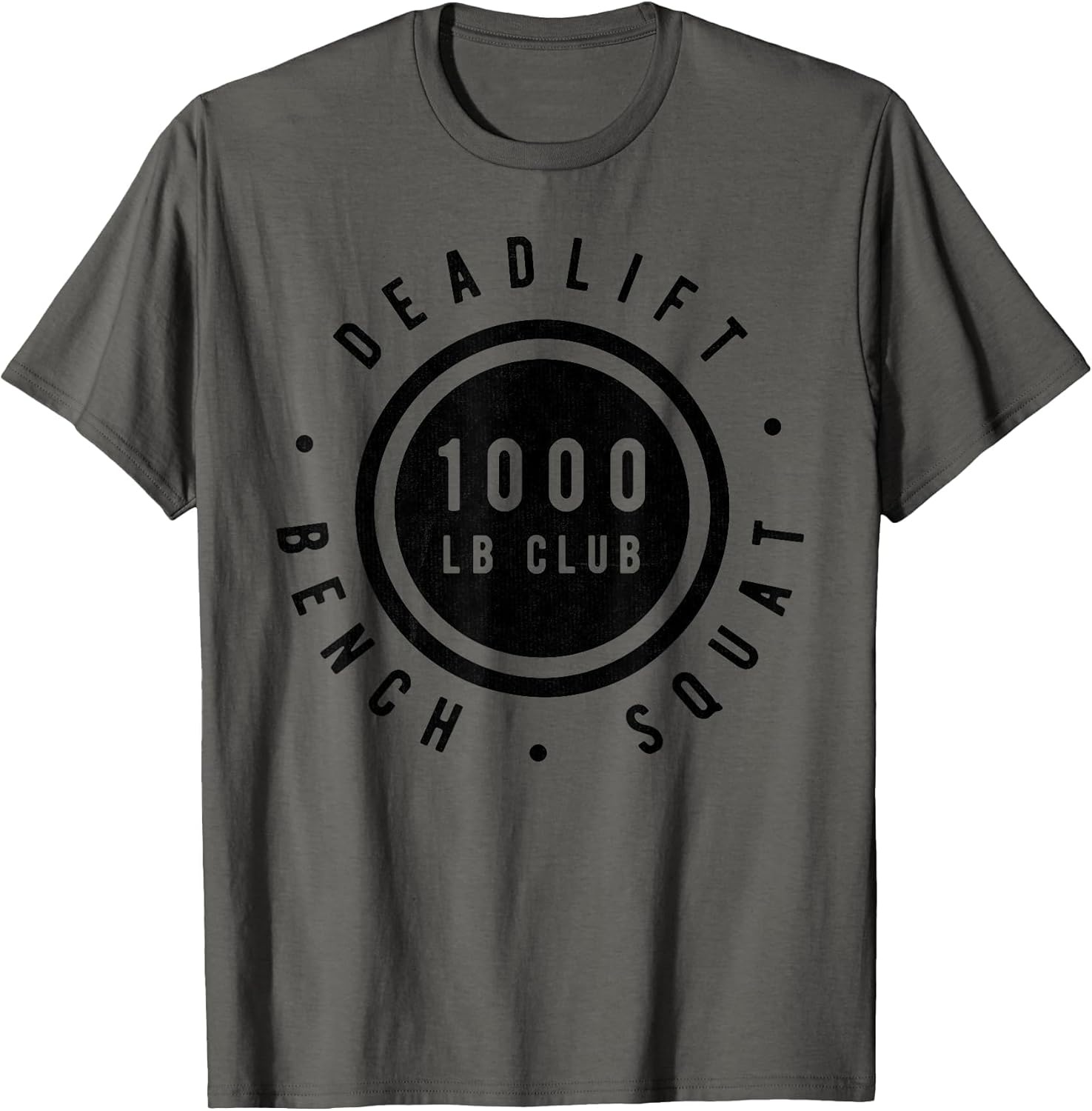 1,000 Pound Club Bench Squad Deadlift Powerlifter Goal