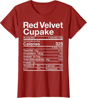 Red Velvet Cupcake Nutrition Facts Costume Cake Food Dessert