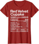Red Velvet Cupcake Nutrition Facts Costume Cake Food Dessert