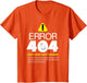Error 404 Lazy Halloween Costume Not Found Programmer
