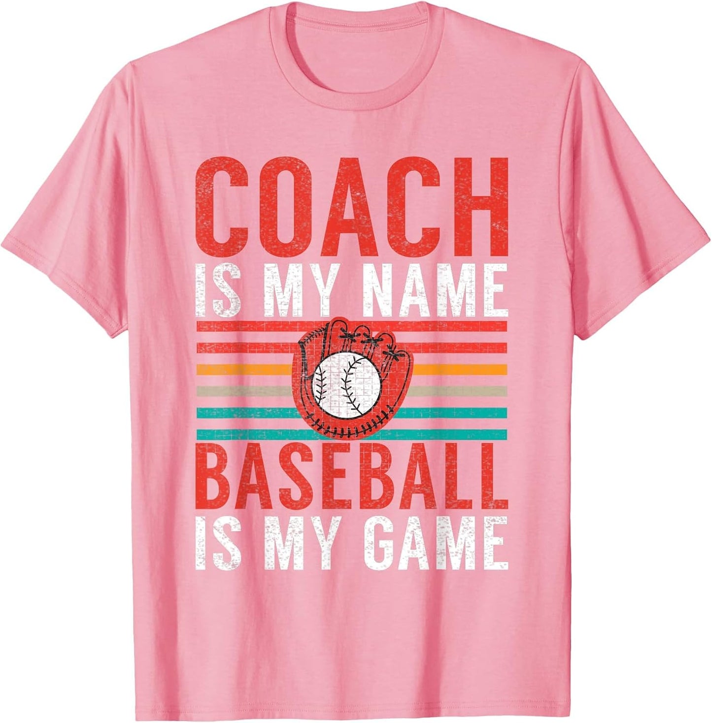 Coach is My Name Baseball is My Game Baseball Coach