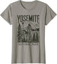 Retro Yosemite Half-Dome National Park Vintage