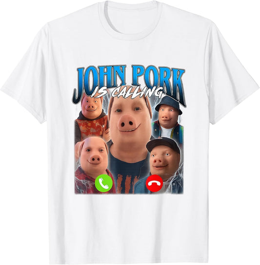 John Pork is Calling Funny Gen Z Brainrot Trending Gag Meme