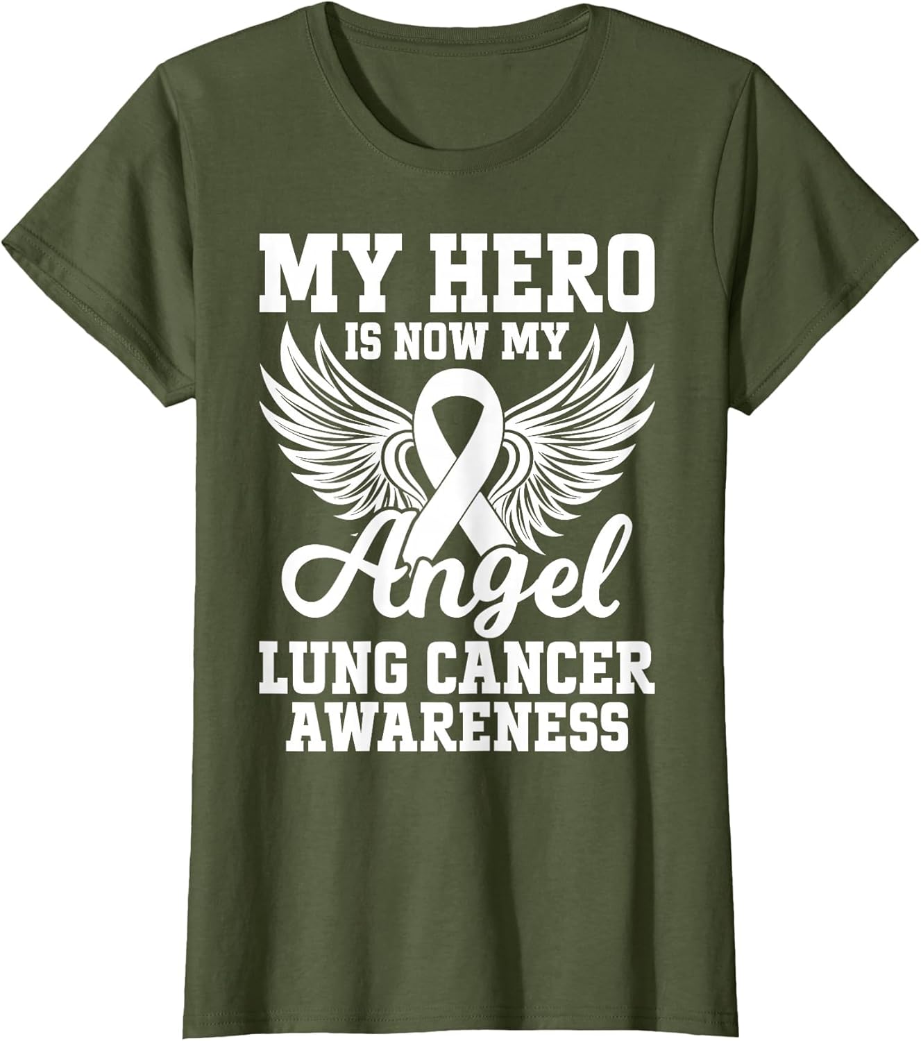 My Hero is Now My Angel Lung Cancer Awareness