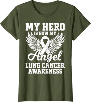My Hero is Now My Angel Lung Cancer Awareness