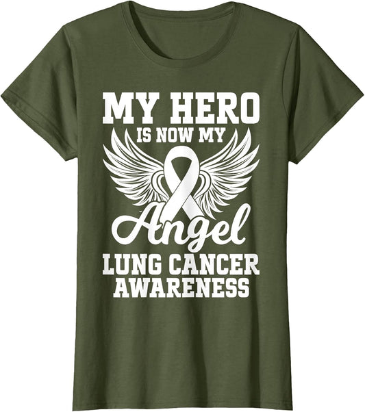 My Hero is Now My Angel Lung Cancer Awareness