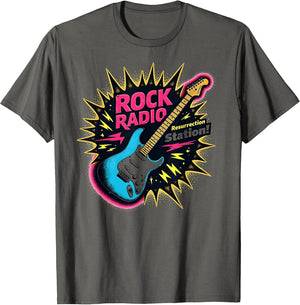 Rock Radio Resurrection Station 80s Band Design