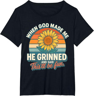 When God Made Me He Grinned and Said Funny Christian