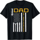Mechanic Dad Like Normal US Flag Patriotic Daddy Papa Men