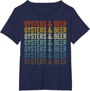 Oysters & Beer Oyster Oyster Shucking Seafood Lover Beer