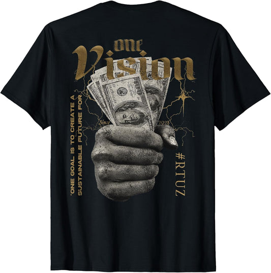 Hip Hop Vintage Hipster Edgy Urban Y2K Back Print Streetwear
