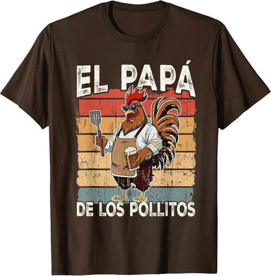 El Papa de lo pollitos Funny Spanish Dia del Padre