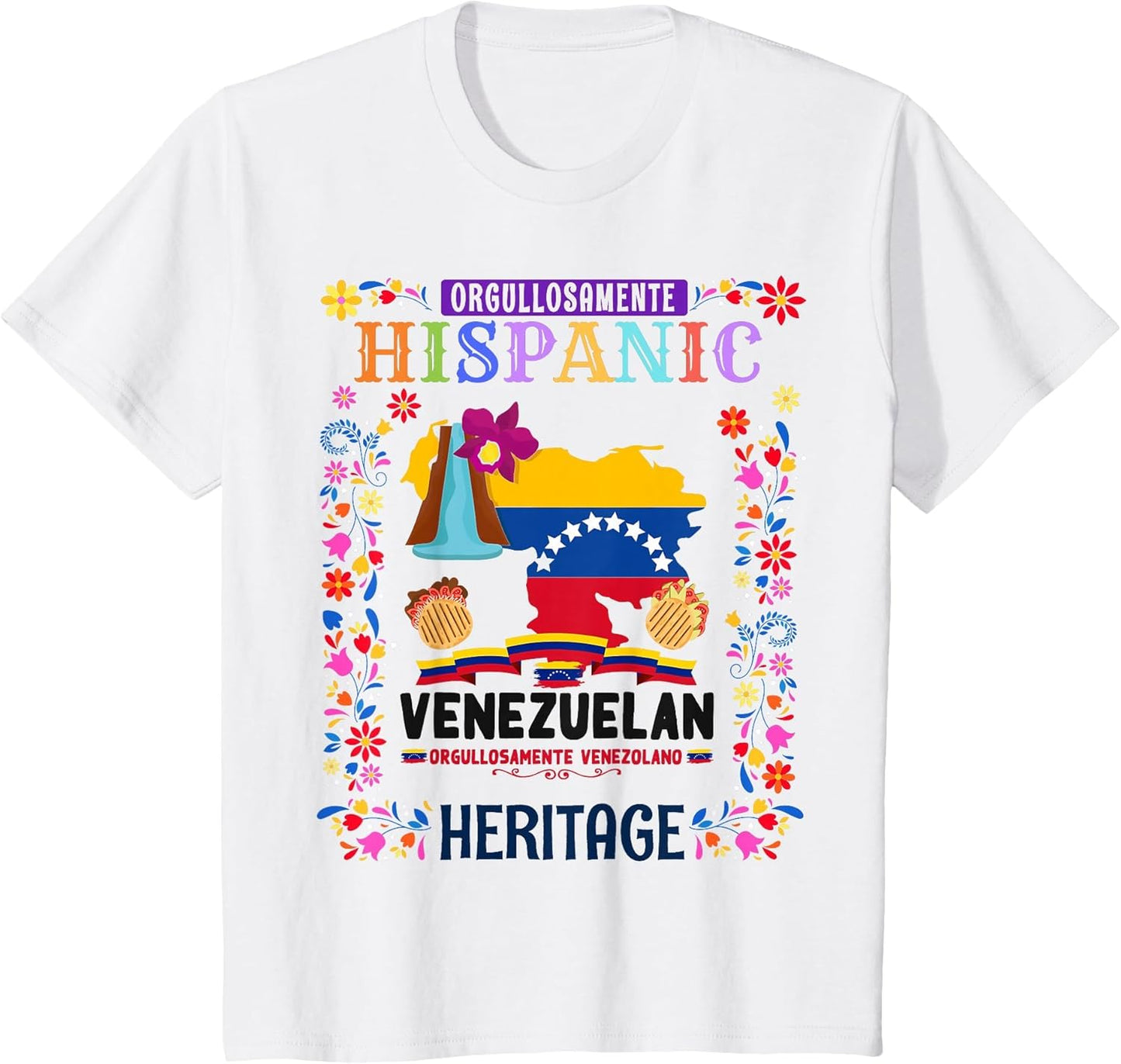 Latin Heritage Venezuelan Flag Outfit idea Kids Venezuela