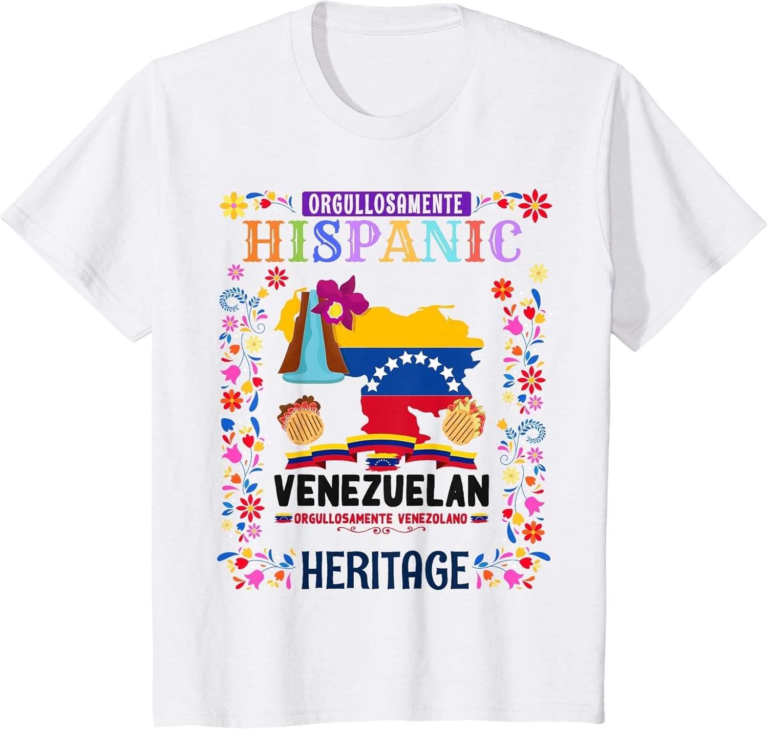 Latin Heritage Venezuelan Flag Outfit idea Kids Venezuela