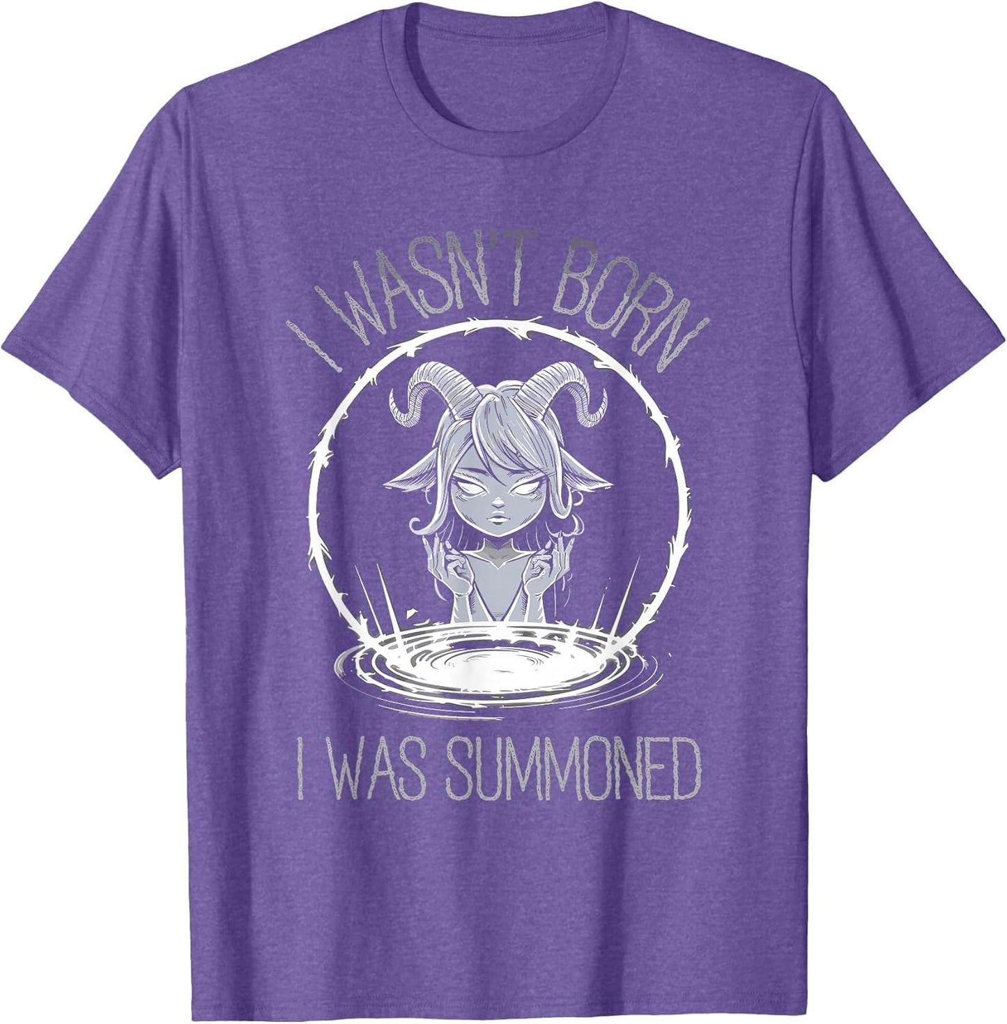 Cute Kawaii Satanic Goth Girl, I Wasn't Born I was Summoned