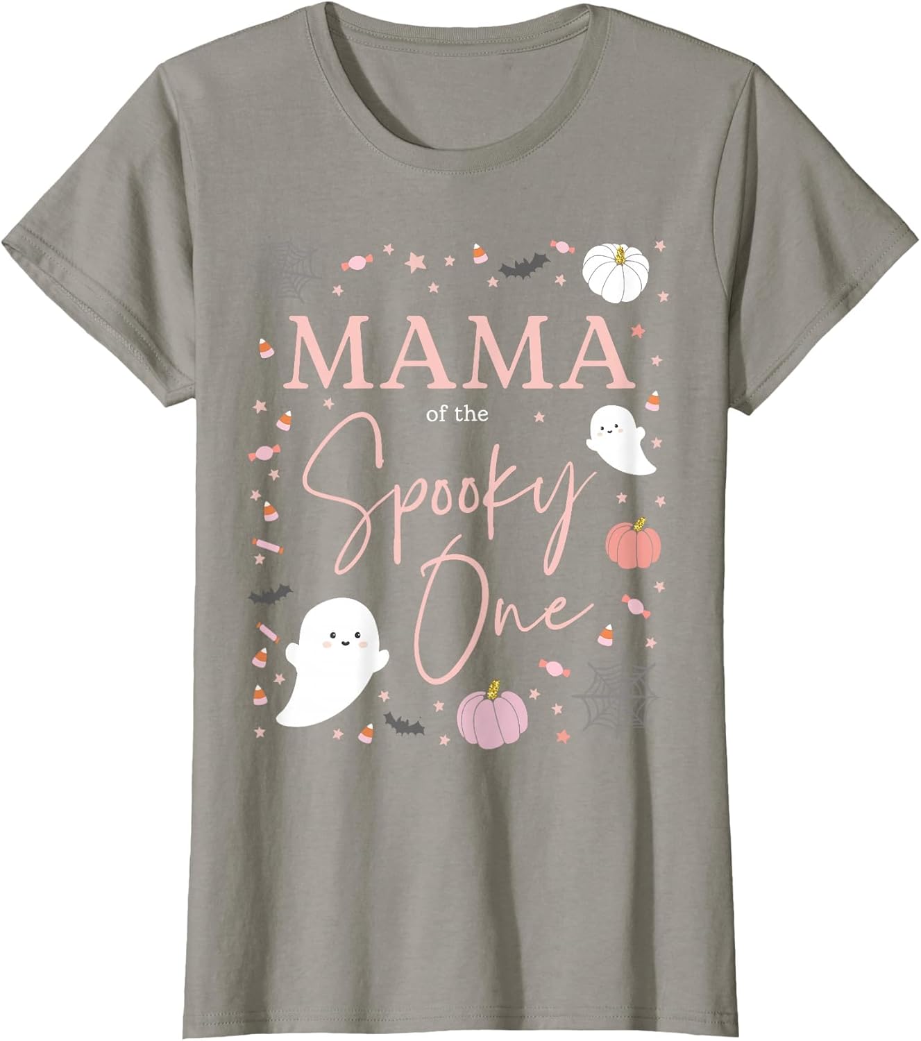Mama of The Spooky One Girl First Birthday Pink Halloween