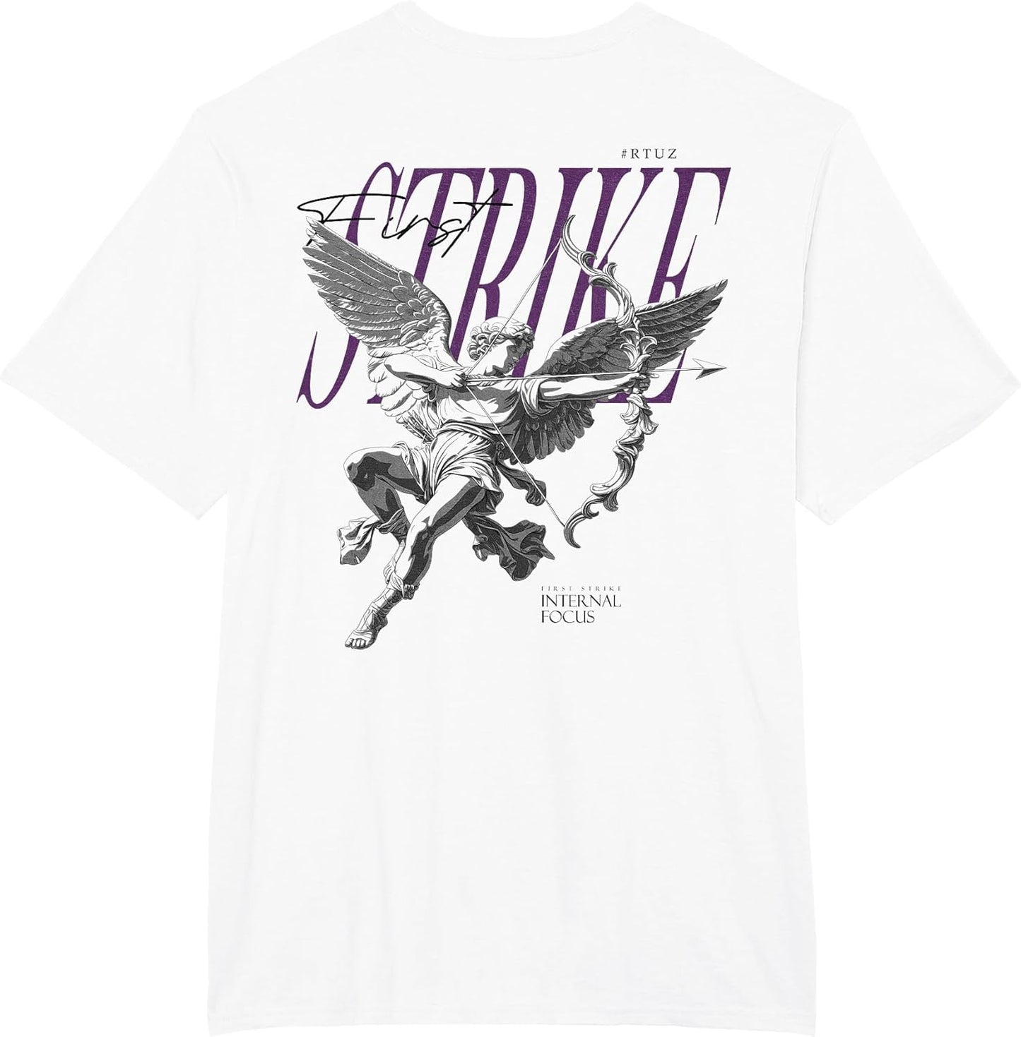 Hip Hop Vintage Edgy Urban Y2K Back Print Streetwear Angel