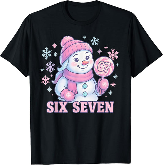 67 Snowman Christmas for Girls Kids 6 7 Meme Cute Funny Xmas