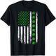 US American Shamrock Flag for St Patricks Day