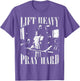 Lift Heavy Pray Hard Gym Jesus Christian for Christian