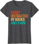 Easily Distracted by Books and Yarn Knitting