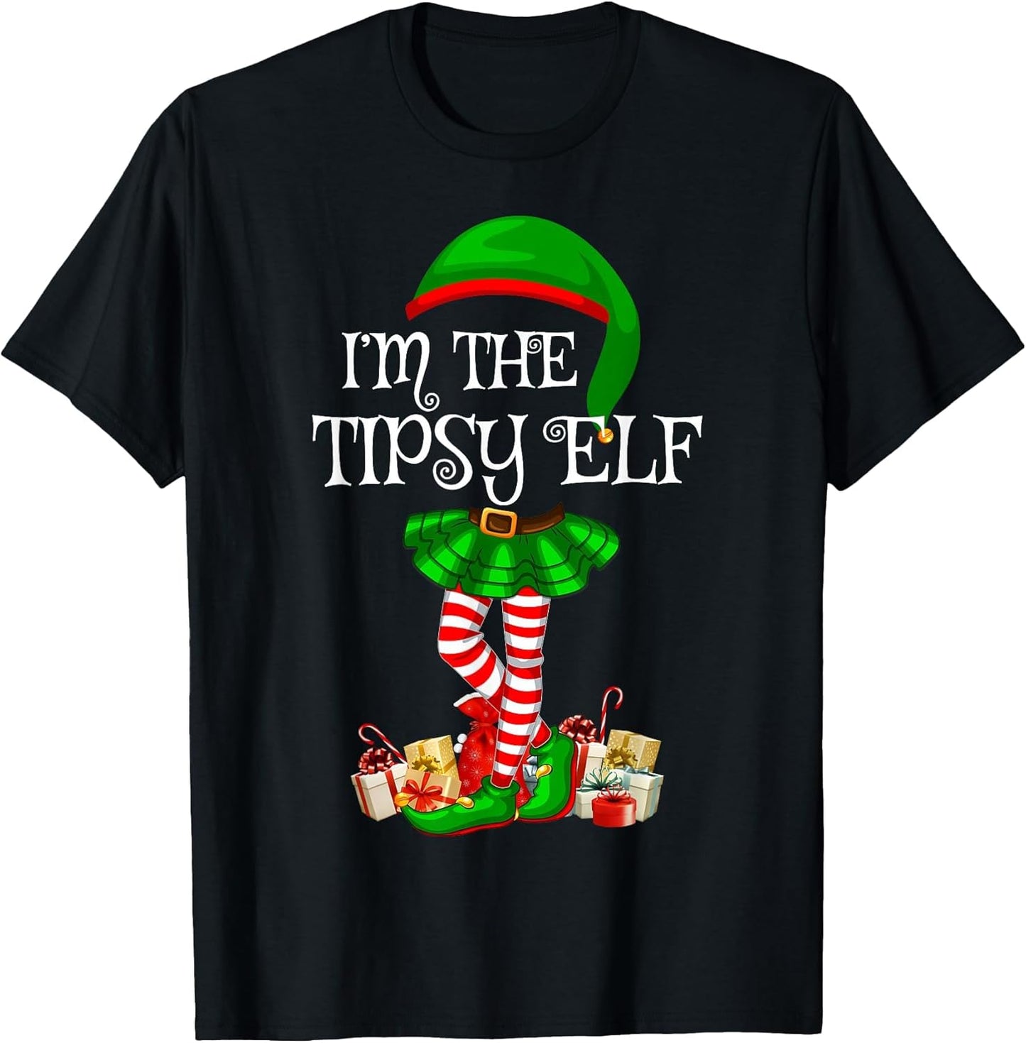 Matching Family Group I'm The Tipsy Elf Christmas