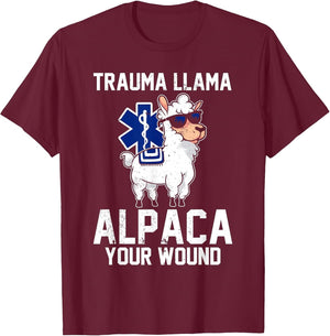 Trauma Lama Alpaca Your Wound EMT EMS Paramedic