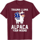 Trauma Lama Alpaca Your Wound EMT EMS Paramedic