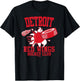 Detroit Red Wings Hockey Puck Burst Officially Licensed