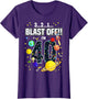 Outer Space 321 Blast Off Age 40th Birthday Space Themed 40