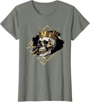King Skull Crown Men's Graphic Graphic