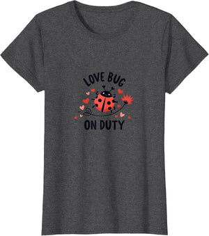 Love Bug On Duty Boy Valentine Design