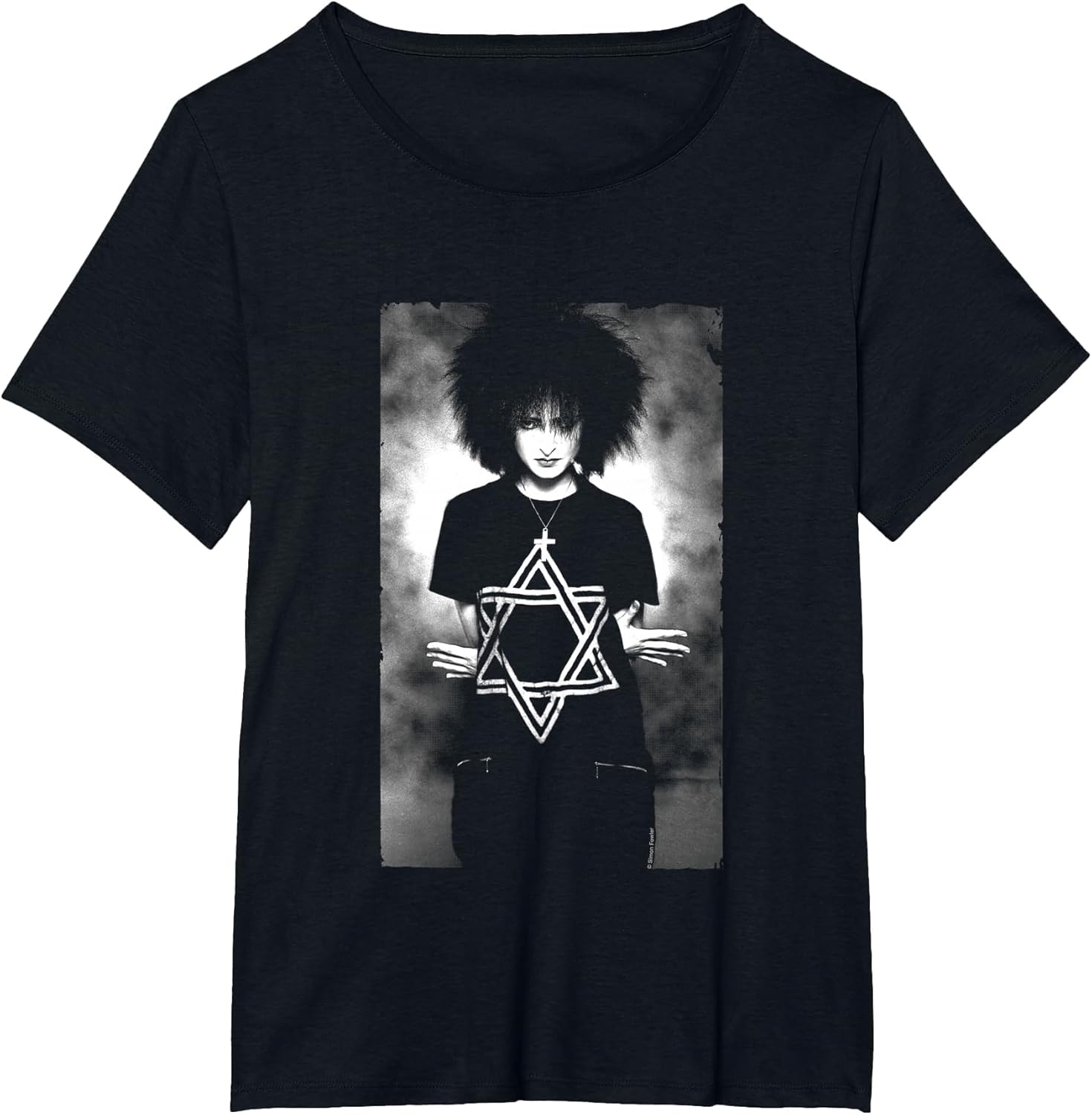 Singer Siouxsie Sioux B&W Studio Photo by Simon Fowler
