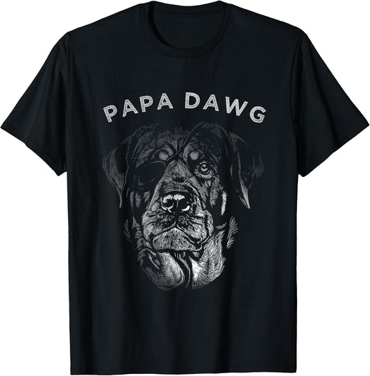 Papa Dawg Rottweiler Gifts /Women/Kids Pet Lover
