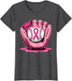 Baseball Drip Pink Breast Cancer Awareness Support Men Women