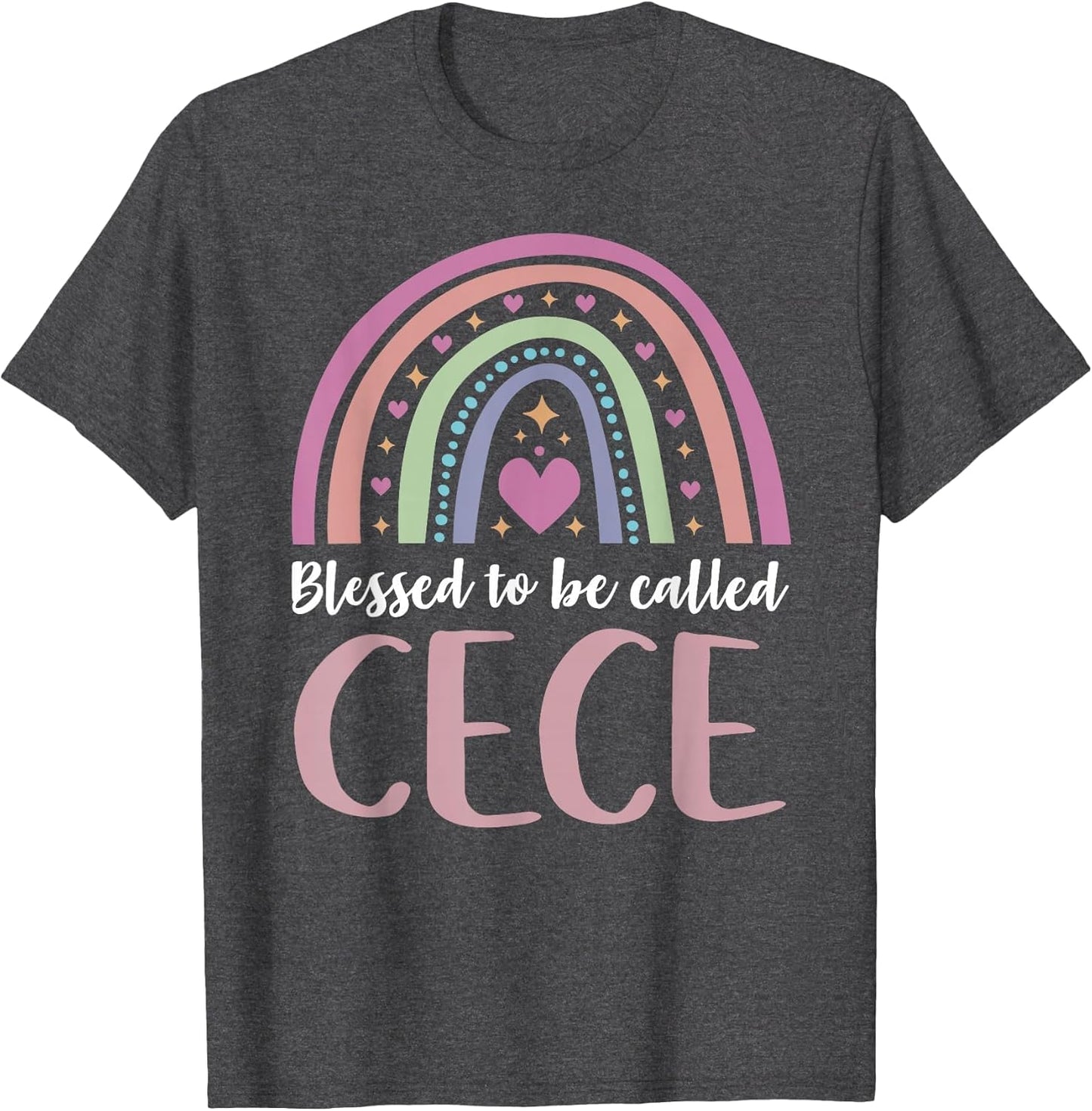 Cece Shirt for Grandma Women Mothers Day Blessed Cece