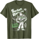 Disney Pixar Toy Story Buzz Lightyear Distressed Hero Retro