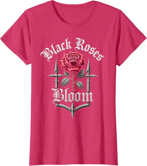 Black Roses Bloom Dark Floral Goth Design