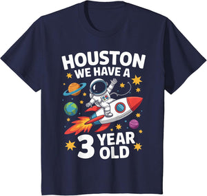 Kids 3Rd Birthday Houston We Have A 3 Year Old Astronaut