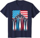 Patriotic Airplane Fighter Jet USA Flag 4th of July