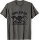 Mama Raptor Protecting Cubs Dinosaur Design