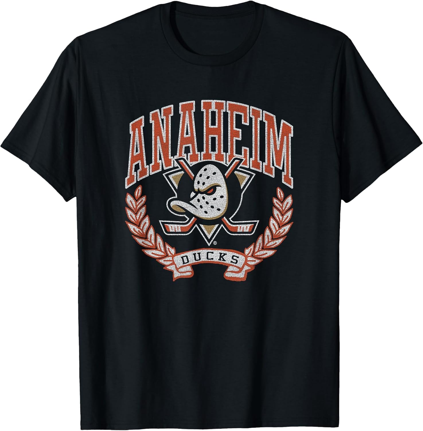 Anaheim Ducks Vintage Victory Black Licensed