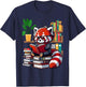 Red Panda Books Lover Reading Bookworm