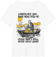 Funny Fishing Quote Confucius Say Fish in Other's Well Catch